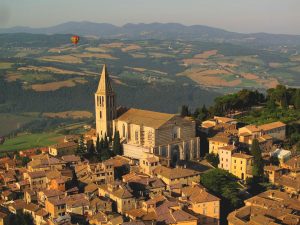 Todi and the Church of San Fortunato