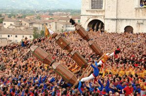 Corsa dei Ceri at Gubbio