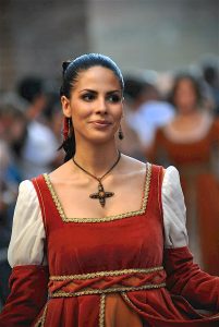 Mediaeval costume for the Palio of Città della Pieve