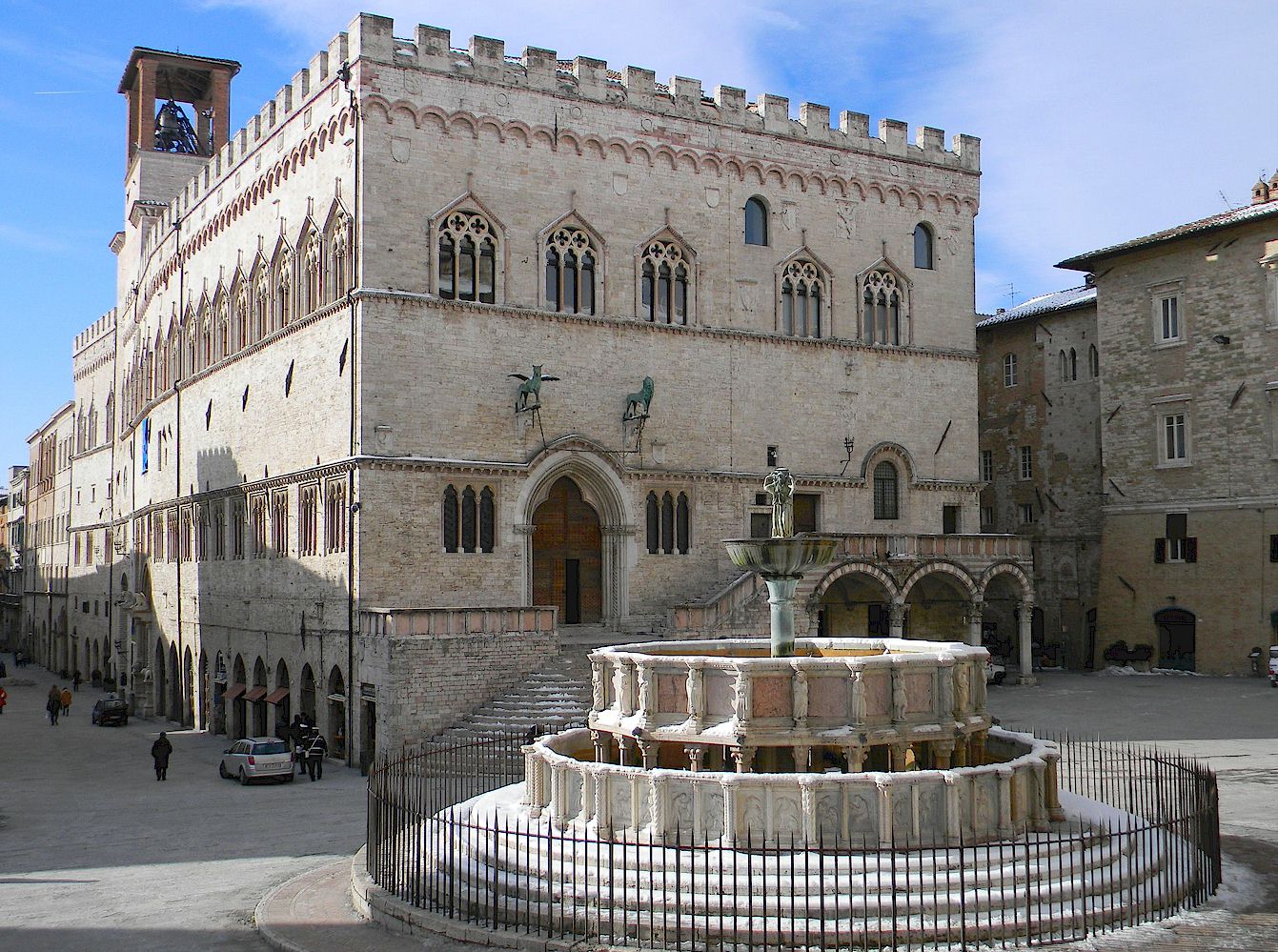 Palazzo dei Priori and Fontana Maggiore in Perugia