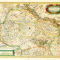 Antique map of Umbria