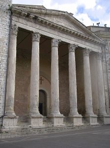 The Temple of Minerva at Assisi