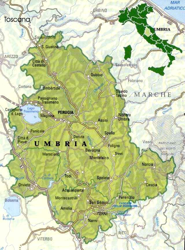 Hotels in Umbria