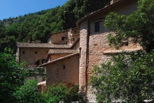 Eremo delle Carceri hermitage near Assisi, Umbria