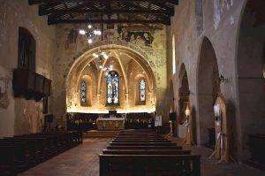 Church of St. Augustine, Montefalco interior